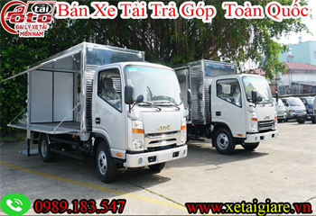 XE TẢI JAC 3T5 N350 THÙNG KÍN CÁNH DƠI,XE TẢI 3T5 JAC N350 THÙNG KÍN